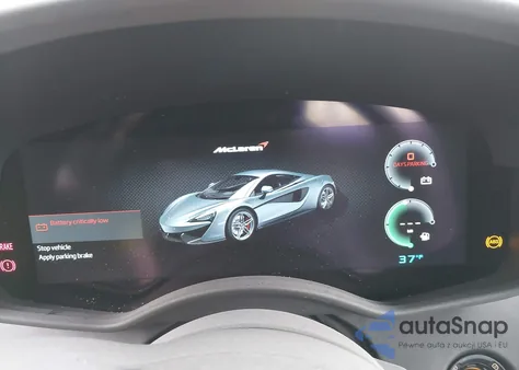 2017 Mclaren 570S z USA, uszkodzony, nr VIN SBM13DAA4HW002506